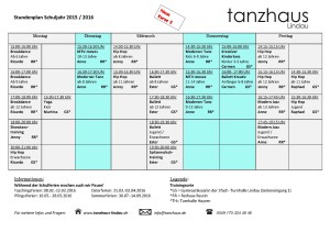 stundenplan