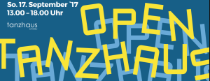 open tanzhaus Flyer